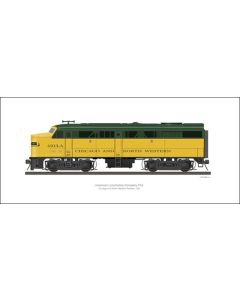 ALCO FA2 Chicago and North Western
