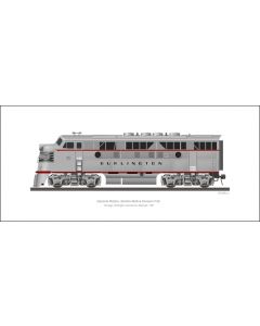 EMD F3A Burlington