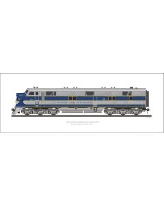 EMD E7A Bangor and Aroostook Raiload