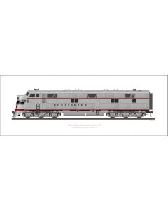 EMD E7A Burlington