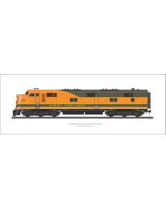 EMD E7A Great Northern