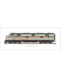 EMD E7A SEABOARD (mint green livery)