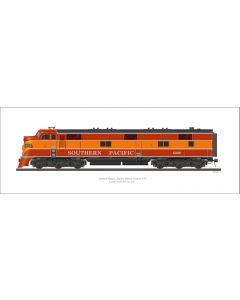 EMD E7A Southern Pacific