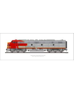 EMD E8A Santa Fe