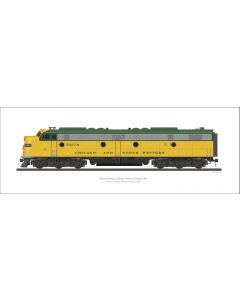 EMD E8A Chicago and North Western