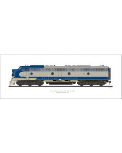 EMD E8A Missouri Pacific