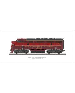 EMD F3A Gulf Mobile and Ohio
