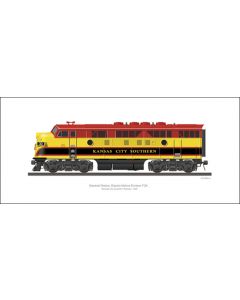 EMD F3A Kansas Cit Southern Railway, 1949
